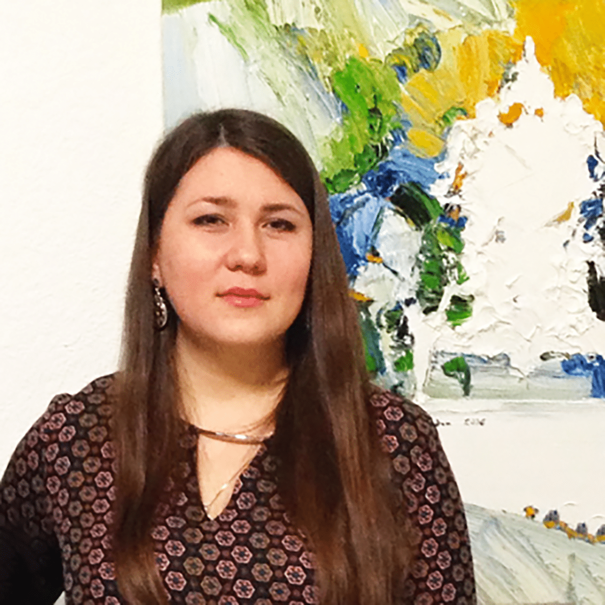 Nina Nikonenko ist eine Künstlerin aus der Ukraine